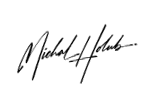 Michal Holub signature
